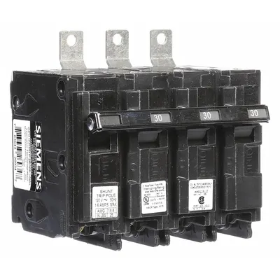 SIEMENS B330HH00S01 B Series Bolt-On Miniature Circuit Breaker - B Series, Bolt-On Siemens Miniature Circuit Breakers
