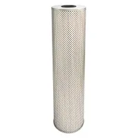 Cartridge-type hydraulic filter with cellulose media, 1 9/16 in inside diameter, 18 in overall height. Includes (2) attached end seals. Compatible with hydraulic fluid and Nugent equipment. Used in industrial hydraulic systems for contaminant removal
