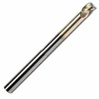This carbide square end mill is designed for machining aluminum and non-ferrous materials. The NF1 coating reduces built-up edge, while the 3-flute geometry improves chip evacuation. It is suitable for CNC milling operations such as slotting, pocketing, and contouring. Specifications: 1" mill diameter, 1-1/4" length of cut, 5" overall length