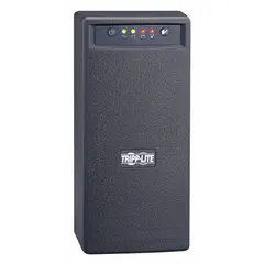 Single-phase line interactive UPS system with 750 VA power rating. Accepts 120 V AC input and provides 115 V AC to 120 V AC output. Suitable for backup power and voltage conditioning for computers, networking equipment, and other sensitive electronics.