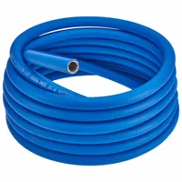 This CALBRITE corrosion resistant liquid-tight metallic conduit is PVC coated in blue. It has a 1-inch trade size and a 25-foot nominal length. Suitable for industrial environments requiring hygienic conduit solutions, such as food processing, pharmaceutical, or cleanroom facilities where washdown and sanitation are critical