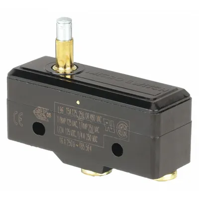 Honeywell Snap Action Switch: Plunger Actuator, 1NO/1NC - Plunger Snap-Action Switches