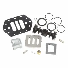 Air valve repair kit for Graco pumps. Includes (2) cup assemblies. Compatible with Graco air valve models 24A352, 24A354, and 262608. Used to service and rebuild air valves in industrial fluid handling equipment.
