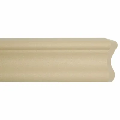 ACROVYN Accent Rail: FR-251, PETG, Beige, 2 1/2 in Overall Ht - PETG Crash Rails & Bumper Guards