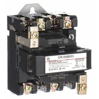 GE CR305B003 Non-Reversing NEMA Magnetic Contactor - Non-Reversing NEMA Contactors