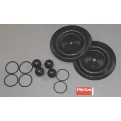 This repair kit rebuilds the fluid end of reciprocating pumps used in industrial cleaning, water jetting, and fluid transfer systems. It contains Santoprene seals and components to restore pump performance and prevent leaks.
