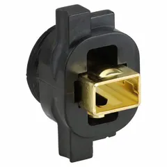 Replacement brush holder designed to maintain proper carbon brush contact in compatible power tools. Fits models 5196, 5211, 5460-6, 5540, and 6072. Used in hand and power tools for brush replacement and maintenance.