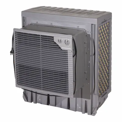 HESSAIRE Ducted Evaporative Cooler: 1,000 sq ft – 1,600 sq ft, 36 in x 30 in x 27 in - Multiple-Inlet Residential Ducted Evaporative Coolers