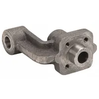 Replacement hand wheel bracket for HOBART L800 food mixers. This bracket secures the hand wheel assembly, enabling manual control of mixer functions during operation. Used in commercial kitchen equipment for mixing, kneading, and whipping tasks