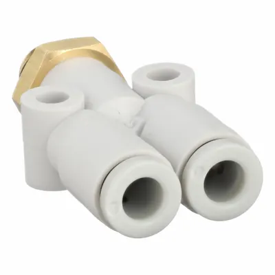 SMC KQ2U04-M6A Polybutylene & Brass Tube Fitting - Polybutylene & Brass Tube Fittings