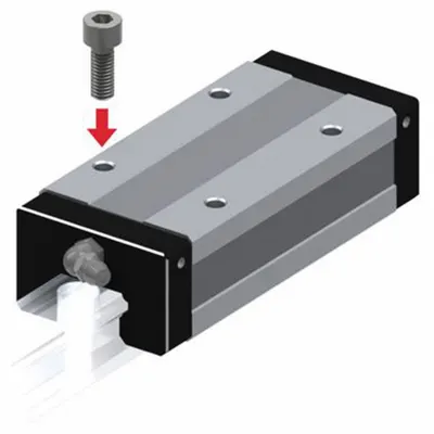 THK Linear Guide Carriage: For 23 mm Rail Wd, Ball, SHS Type Std Guide - THK SHS Series Ball Carriages