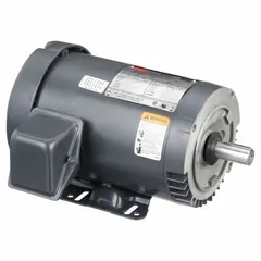DAYTON General Purpose Motor: C-Face/Rigid Base Mount, Totally Enclosed Non-Ventilated, 2 hp. Key specifications — Brand: DAYTON; Nameplate Voltage @ 60 Hz: 208-230/460V AC; Full Load Current @ 60 Hz: 1.1-1.1/.5 A; Nameplate RPM @ 60 Hz: 1,750 RPM; Motor Enclosure: TENV.