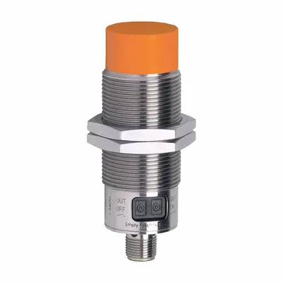 IFM Capacitive Cylindrical Proximity Sensor: 30 mm Dia., Built-in Connector - Cylindrical Sensors with Built-in Connectors