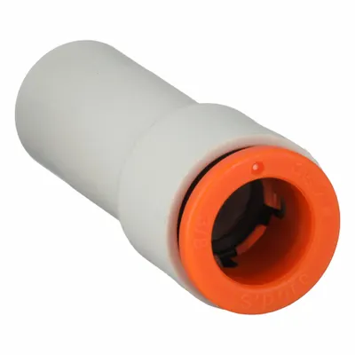 SMC KQ2R11-13A Push-to-Connect Brass Adapter Fitting, 3/8 in OD x 1/2 in OD - Polybutylene & Brass Tube Fittings