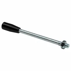 This handle assembly is a hydraulics component used for manual actuation and control of hydraulic valves and systems. It is commonly applied in mobile machinery, agricultural implements, and material handling equipment where precise hydraulic control is required.