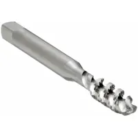 CHICAGO-LATROBE Spiral Flute Tap: M4x0.7 Metric, D4 / 6H, 3 Flute, Plug Chamfer, High Speed Steel (MPN 366130)