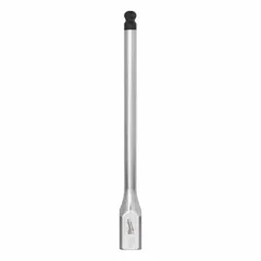 This hex bit socket features a 7 mm ball hex tip with a fixed insert design. It has a 3/8 in drive size and an overall length of 6 in. Used for fastening applications requiring a ball hex tip, such as assembly and maintenance tasks.
