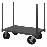 APPROVED VENDOR Platform Truck: 3,600 lb, 48 in L x 24 in W x 11 1/8 in H Deck, Solid, 14 ga Deck (MPN PST-2448-95)