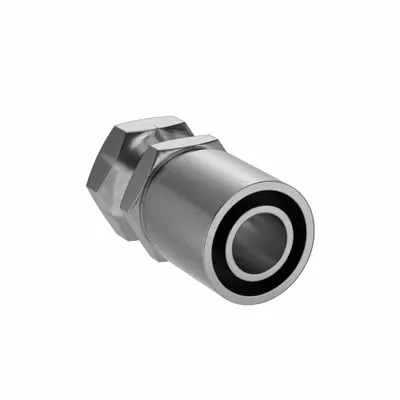 PARKER 1FU43-20-20 Straight Crimp Hydraulic Hose Fitting - Parker Crimp Hydraulic Hose Fittings with BSPP Connection