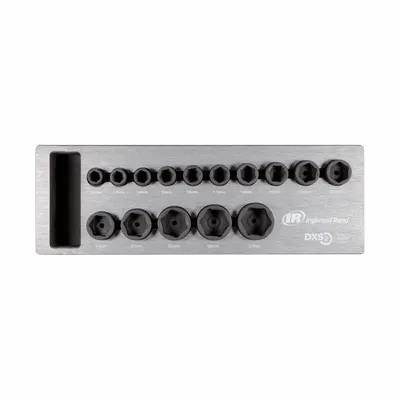 INGERSOLL RAND DXSK2M15 15-Piece 6-Point Impact Socket Set - Insider & DXS Socket Sets