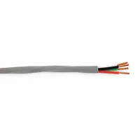 CAROL Communication Cable: 100 ft Cable Lg, 19 Strands, 16 AWG, Plenum, Comm Cable, PVC, Gray, PVC (MPN C2425A)