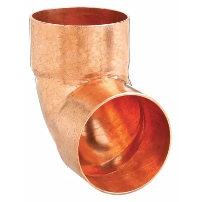 NIBCO 607 6 Wrot Copper Cup x FTG Elbow, 6 in CTS - Wrot Copper Tube Fittings