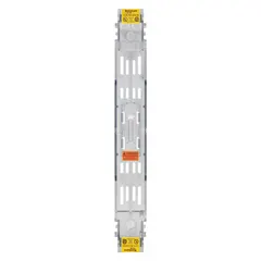 Non-indicating fuse block cover for H/RK1/RK5 fuse classes, rated 600 V AC and 0 A to 30 A. Compatible with BUSSMANN HM fuse series. Provides protective enclosure without visual fuse-status indication.