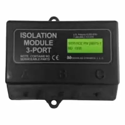 FISHER Vehicle Isolation Module: Vehicle Isolation Module, Snow Plow - Required Component 6: Isolation Modules