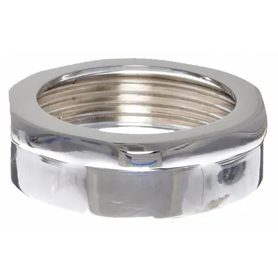 ZURN P6000-H25-CP Brass Spud Coupling for Flush Valves - Spuds, Spud Couplings & Friction Rings for Flush Valves