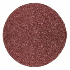 Ceramic fiber discs with 36 grit for aggressive grinding on carbon steel and soft metals. 4-inch diameter with 7/8-inch unthreaded arbor hole. Designed for cool cutting to reduce heat buildup during weld blending, deburring, and surface finishing.