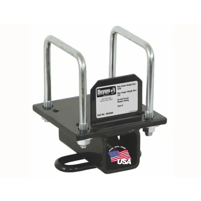 BUYERS PRODUCTS Hitch Receiver: 4 in Compatible Hitch Size, 1/2 in Inside Dia - Receiver Tubes
