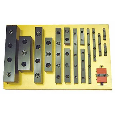 MITEE-BITE PRODUCTS INC Locating Rail: 75 mm L x 24 mm W x 18 mm H (MPN 83260) - Locating Rails