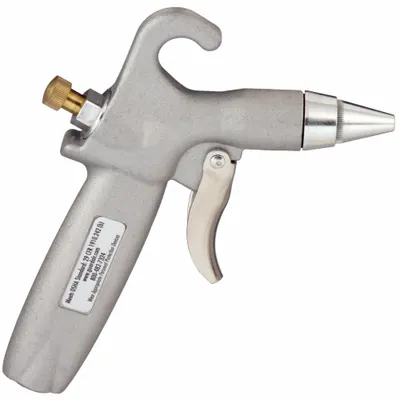 GUARDAIR Air Gun: Pistol-Grip Grip, Aluminum, 1/4 in Female NPT, 1 Nozzle(s), Straight - Pistol-Grip Air Guns