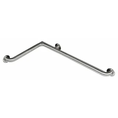 BESTCARE WH1109-3-R Institutional Bathroom Grab Bar - Institutional Bathroom Grab Bars