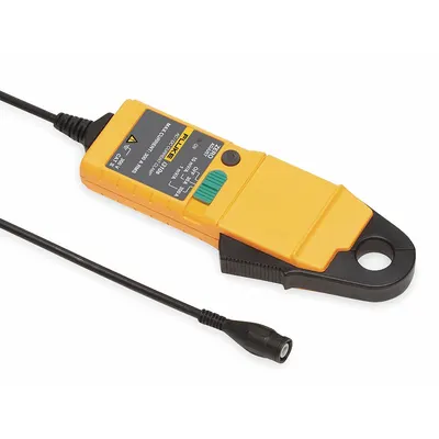 FLUKE Current Clamp Probe: CAT III 300V, BNC, 0.7 in Jaw Opening, 30 A to 300 A - Clamp-On Current Probes