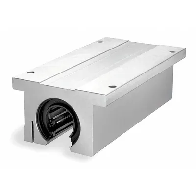THOMSON Linear Pillow Block Bearing: Self-Aligning, Twin, 5/8 in Inside Dia, Not Adj - Twin Open Pillow Block Linear Ball Bearings