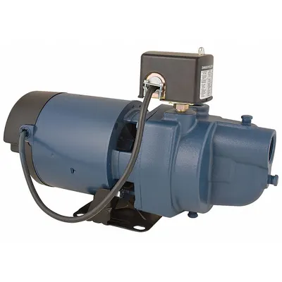 FLINT & WALLING Shallow Well Jet Pump: 1/2 hp HP, Single Phase, 115/230V AC - Shallow-Well Jet Pumps