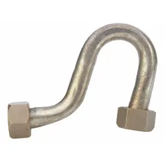 This inlet tubing assembly is a replacement component for HVACR pumps, valves, and tubing systems. It connects inlet lines in heating, ventilation, air conditioning, and refrigeration equipment to ensure proper fluid or gas flow. Compatible with manufacturer part number 6BY72.