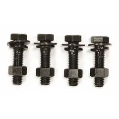 Pintle hitch assembly for towing applications in fleet and vehicle maintenance. Measures 1 3/8 in height and 5 7/8 in overall width. Used to connect trailers or equipment to tow vehicles.