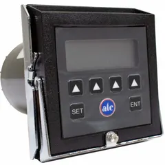 Socket-mounted time-delay relay with On Delay function. Operates on 120V AC input voltage and provides adjustable timing from 0.001 seconds to 200 hours. Features 12 pins/terminals for plug-in mounting. Suitable for industrial timing applications such as controlling equipment start-up sequences and process automation.