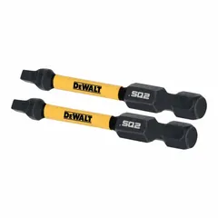 Impact-rated hex bit made from S2 steel with a #2 bit size and standard tip style. Designed for use with impact drivers in fastening applications. Imperial sizing.