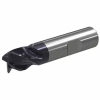 WIDIA Corner Chamfer End Mill: Carbide, TiAlN Coated, 4 Flute, 5/8" Mill Dia, 1-5/8" LOC, 0.02" Chf (MPN W421E16028CTW WU20PE)