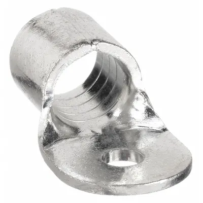 BURNDY Ring Terminal: Bare, 3/8 in Stud Size, 300 kcmil to 350 kcmil Wire Sizes - Non-Insulated Ring Terminals