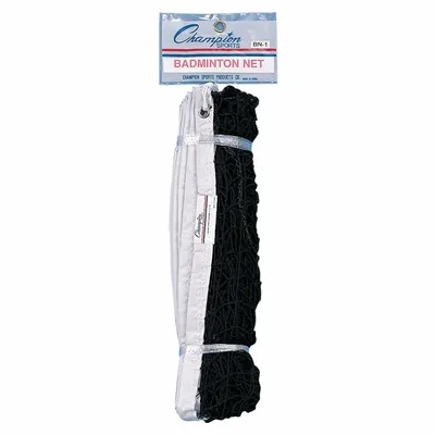 CHAMPION SPORTS BN20 Badminton Net with Coated Steel Cable - Badminton Nets