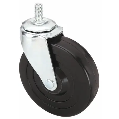 OEM Stem Caster: Swivel - Standard Threaded Stem Casters
