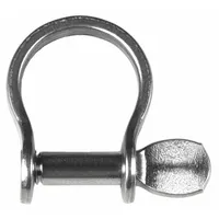 RONSTAN Anchor Shackle: Anchor Shackle, 7,490 lb Working Load Limit, 5/8 in Compatible Rope Dia (MPN RF637)