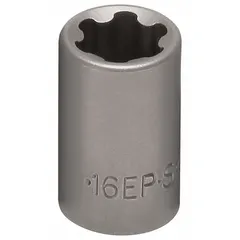 This 3/8" drive Torx Plus hand socket features an EP16 socket size with a 6-point configuration. It is designed for turning Torx Plus fasteners in environments where sparking must be minimized, such as industrial maintenance, oil and gas, and chemical plants. The socket is rust-resistant and constructed from nonsparking material to reduce ignition risk in explosive atmospheres.