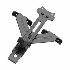 Flexible router guide accessory for use with DEWALT models DCW600B and DWP611. Single-piece design assists in guiding the router along curved or irregular edges for routing operations.