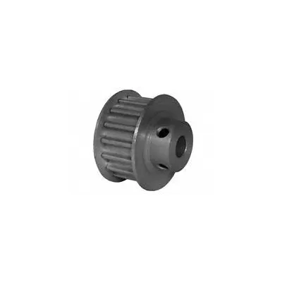 Dayton Timing Pulley: Curvilinear, Fixed, For HTD Timing Belt Section, For 9 mm Belt Wd - HTD Section Fixed-Bore Timing Pulleys with Hub