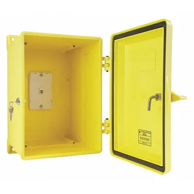 HUBBELL GAI-TRONICS Weatherproof Phone Enclosure: Modular Jack/Keylock Door, Weatherproof - Weatherproof Phone Enclosures